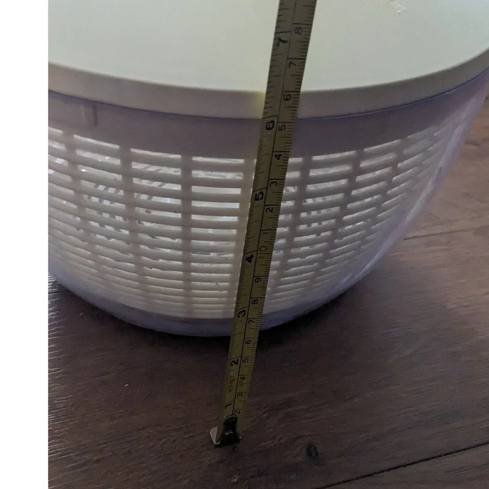 OXO Good Grips Salad Spinner‎ Green Black White Large Capacity Kitchen Tool